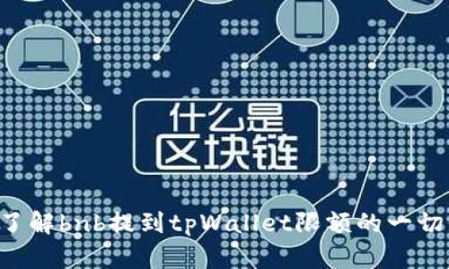 快来了解bnb提到tpWallet限额的一切信息！
