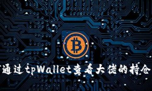 如何通过tpWallet查看大佬的持仓情况