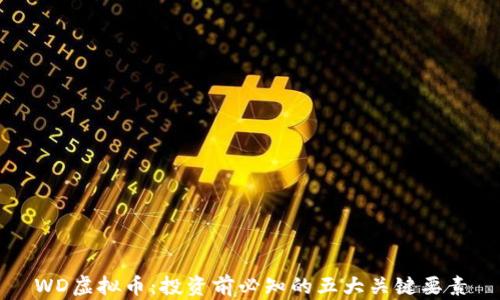
WD虚拟币：投资前必知的五大关键要素